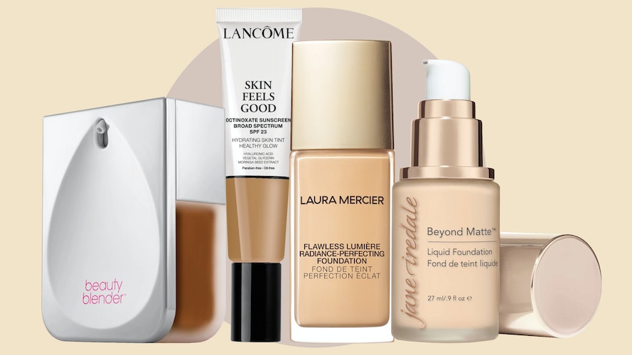 Foundations with hyaluronic acid